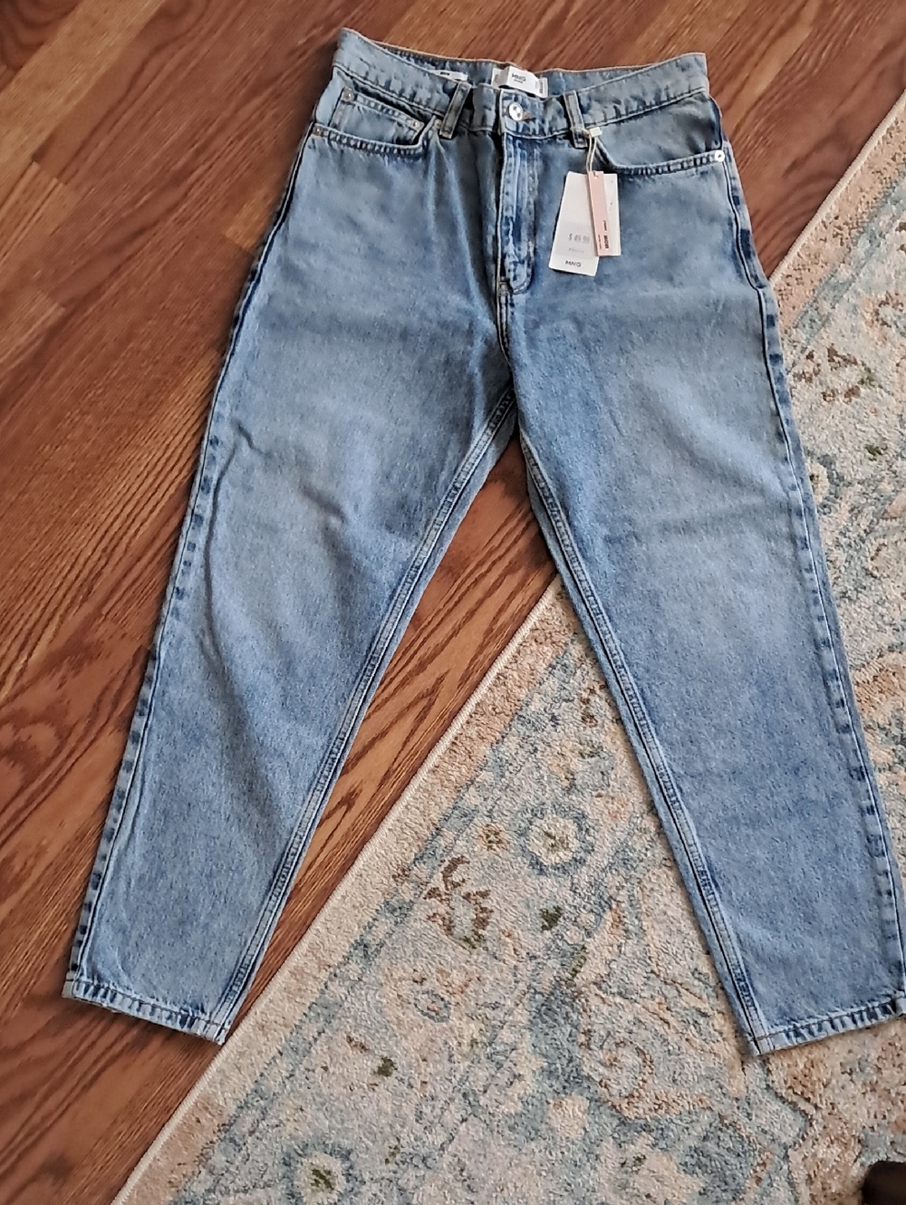 Mango Light Blue Jeans